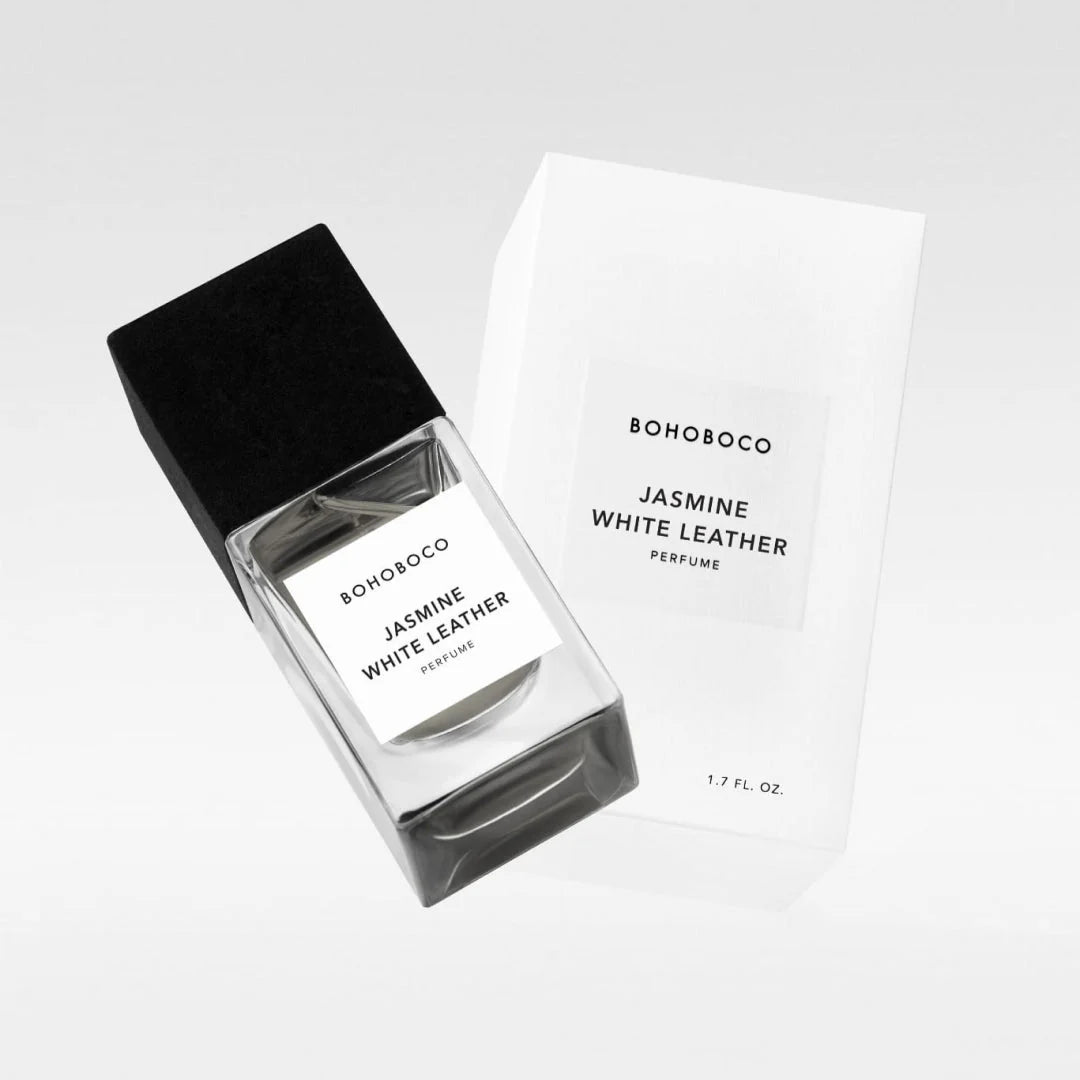 Bohoboco Jasmine White Leather Perfume | My Perfume Shop