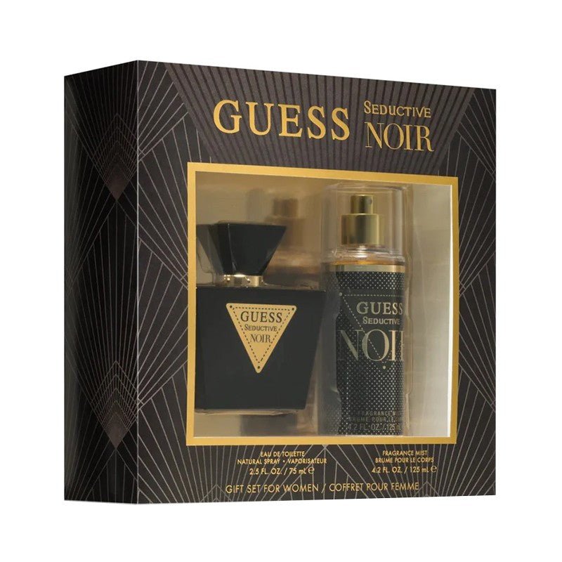 Guess Seductive Noir For Women EDT and Body Mist Set | My Perfume Shop