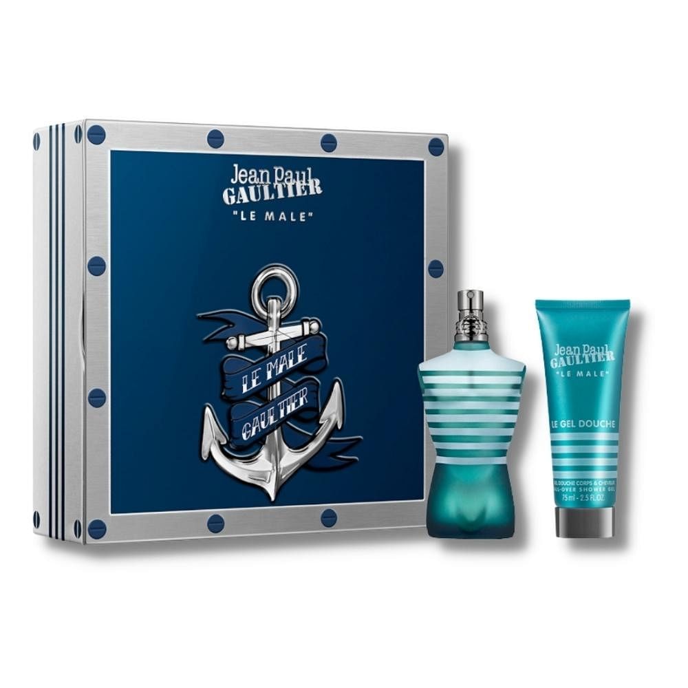 Jean Paul Gaultier Le Male EDT Shower Gel Travel Set | My Perfume Shop