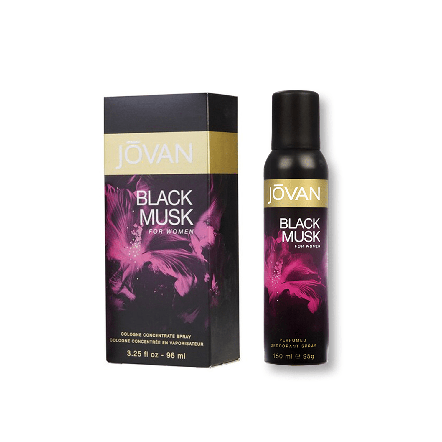 Jovan Black Musk Deodorant Spray | My Perfume Shop