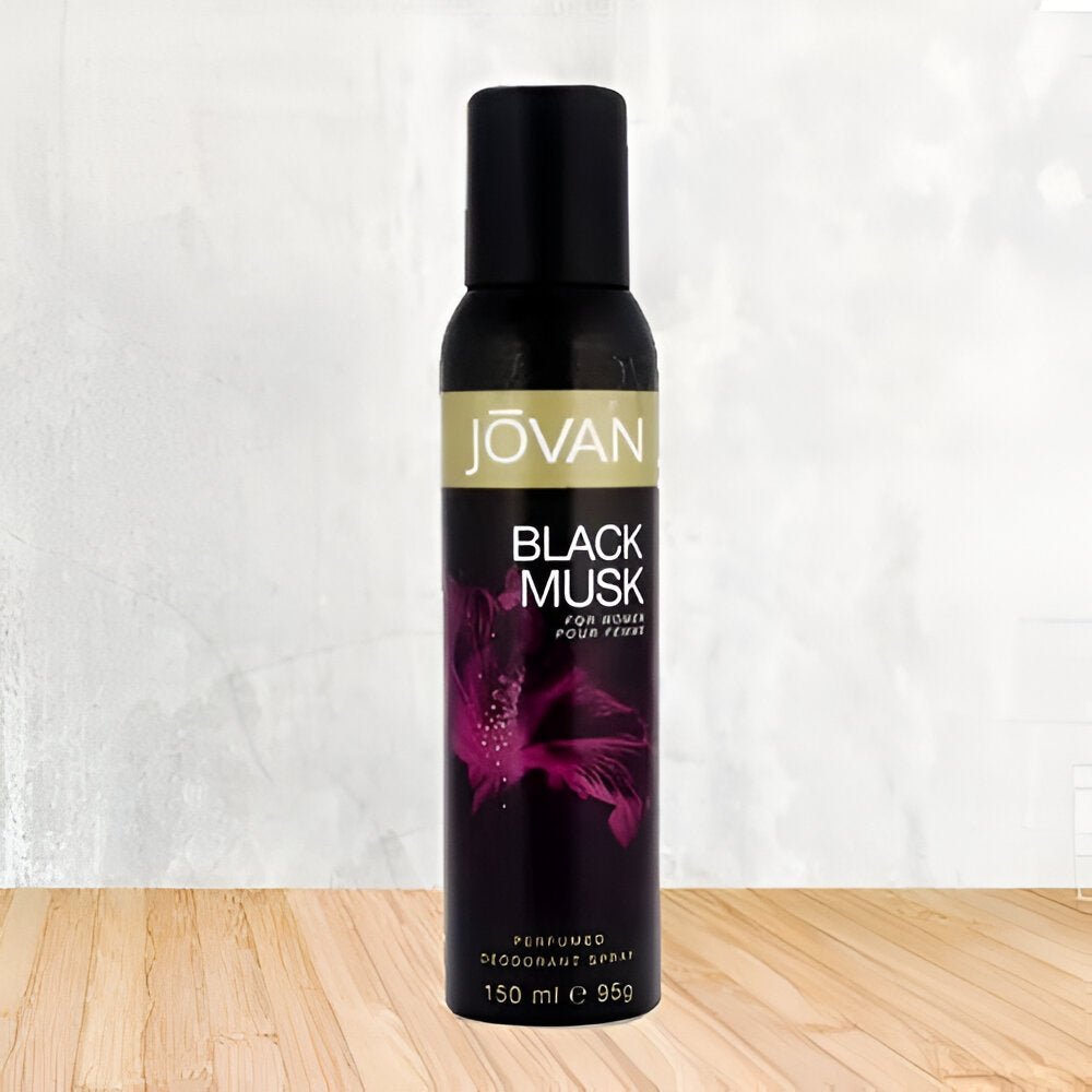 Jovan Black Musk Deodorant Spray | My Perfume Shop