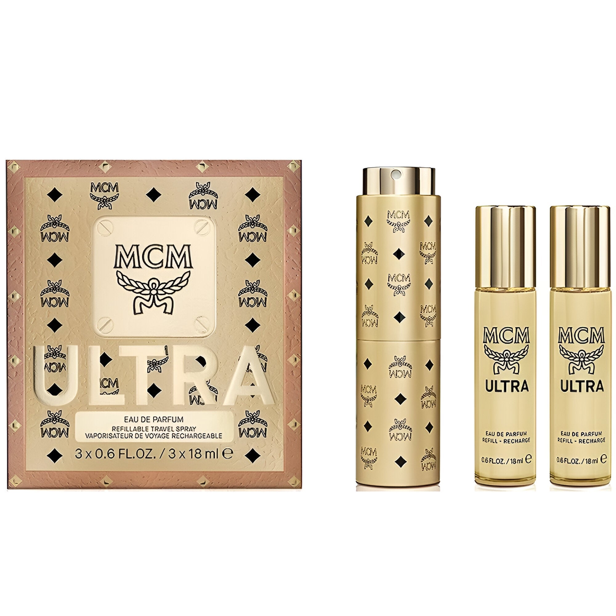 MCM Ultra EDP Refillable Travel Set For Women | My Perfume Shop