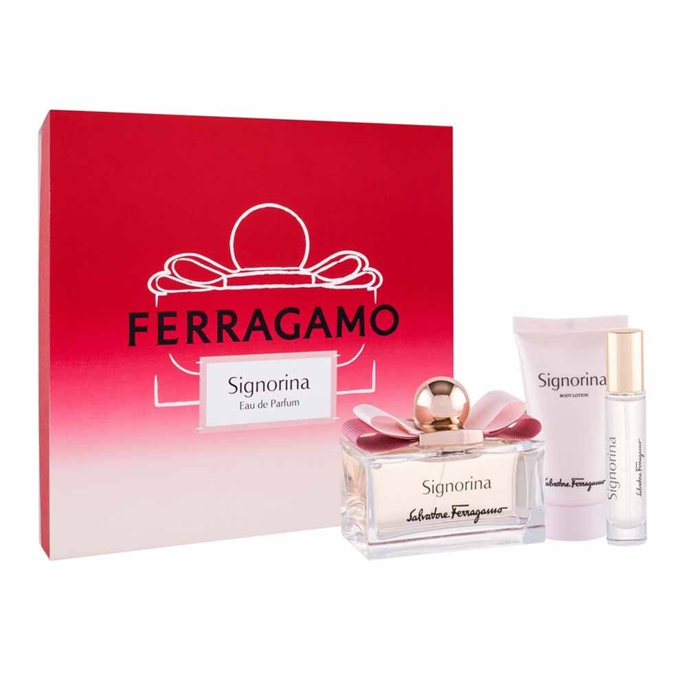 Salvatore Ferragamo Signorina EDP Body Lotion Set | My Perfume Shop