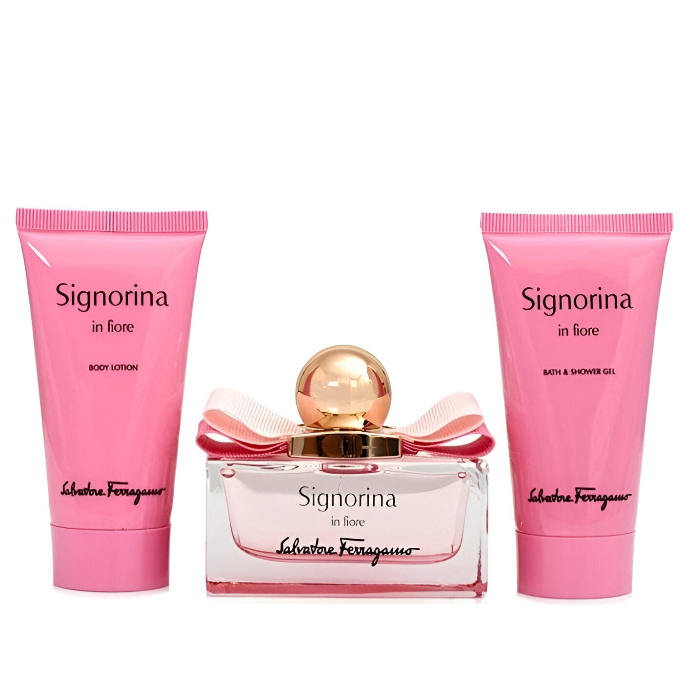 Salvatore Ferragamo Signorina In Fiore EDT Travel Set For Women | My Perfume Shop