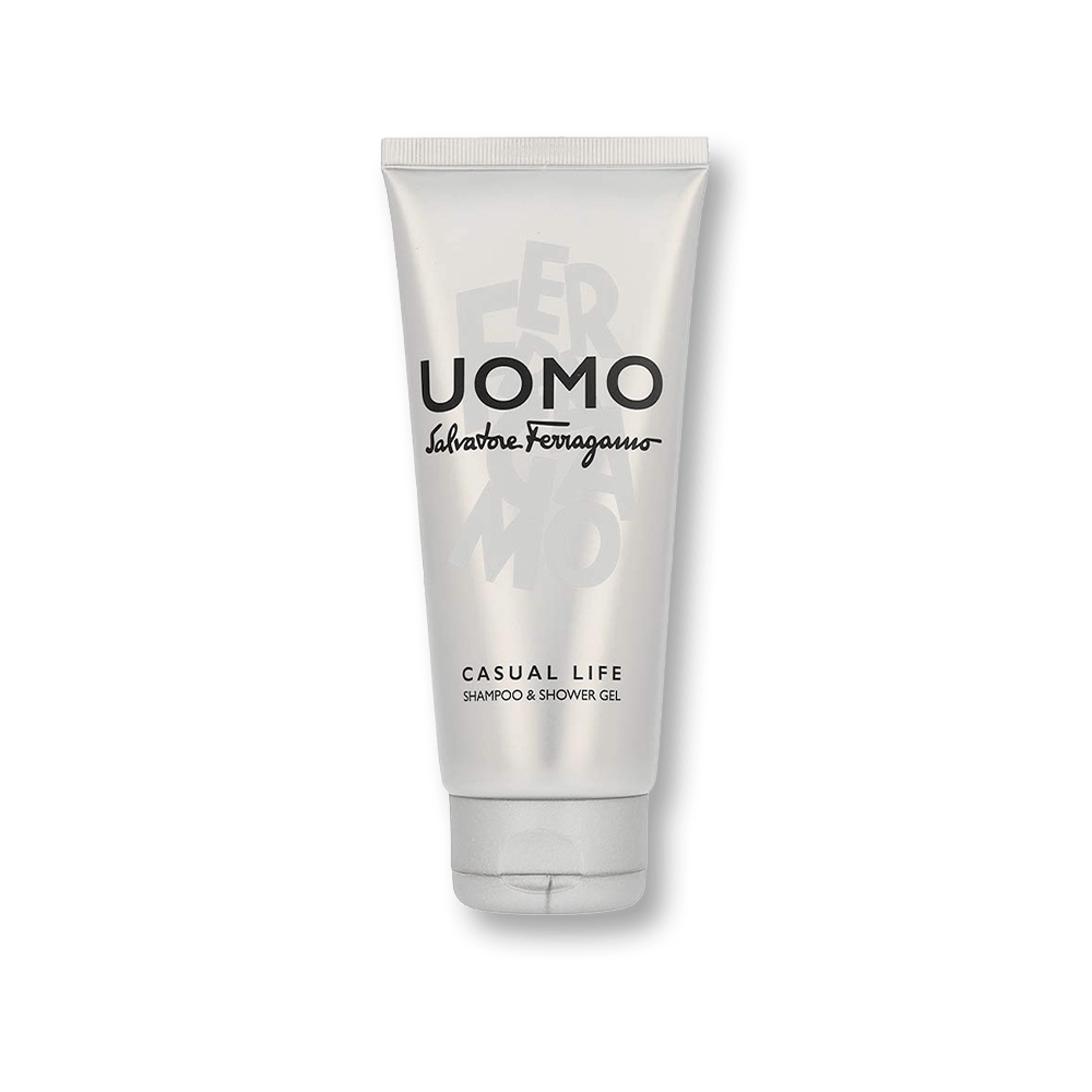 Salvatore Ferragamo Uomo Casual Life Shampoo & Shower Gel | My Perfume Shop