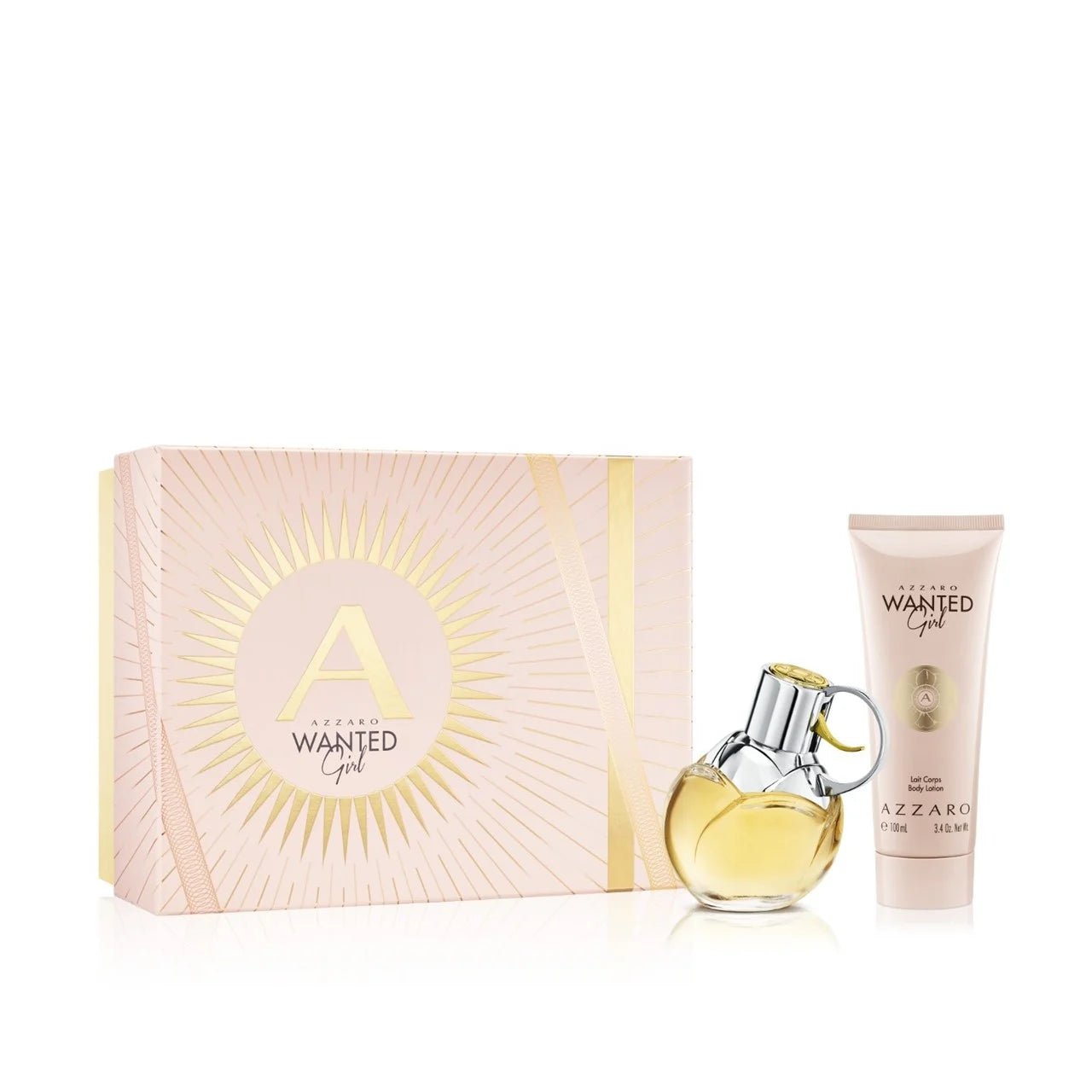 Azzaro Wanted Girl EDP Body Lotion Set | My Perfume Shop