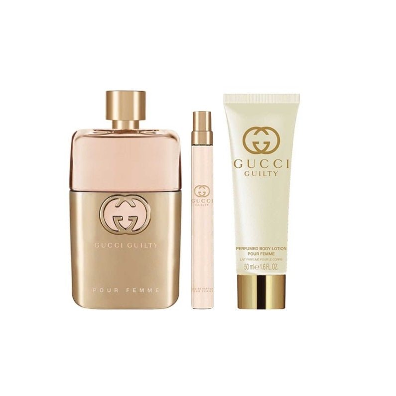 Gucci Guilty Pour Femme EDP Travel & Body Lotion Set | My Perfume Shop