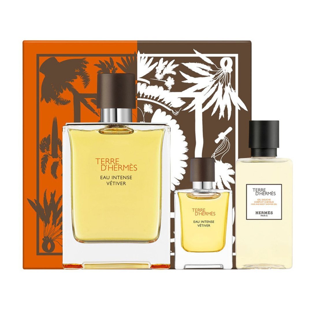 HERMÈS Terre d'HERMÈS Eau Intense Vetiver Gift Set | My Perfume Shop