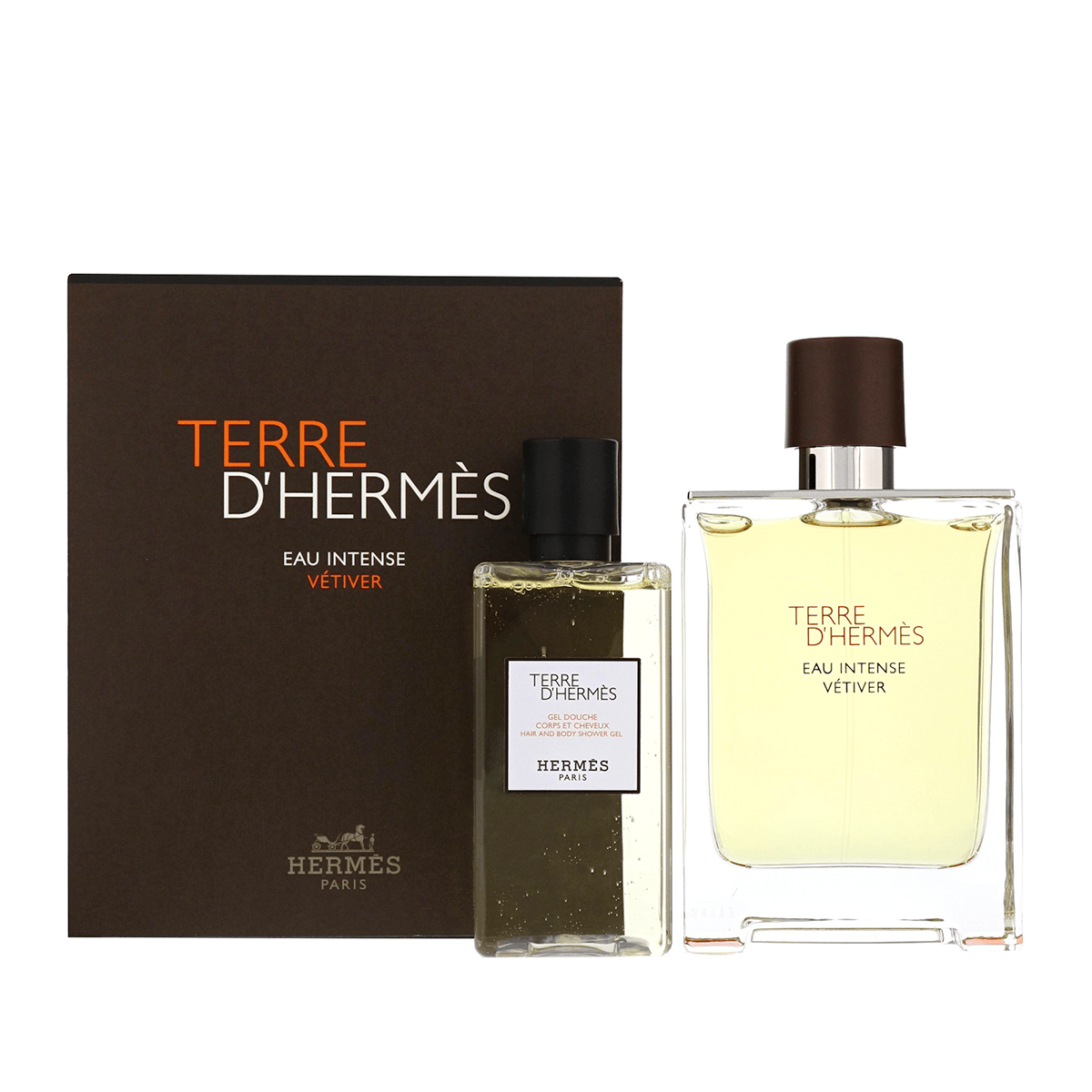 HERMÈS Terre d'HERMÈS Eau Intense Vetiver Shower Set | My Perfume Shop