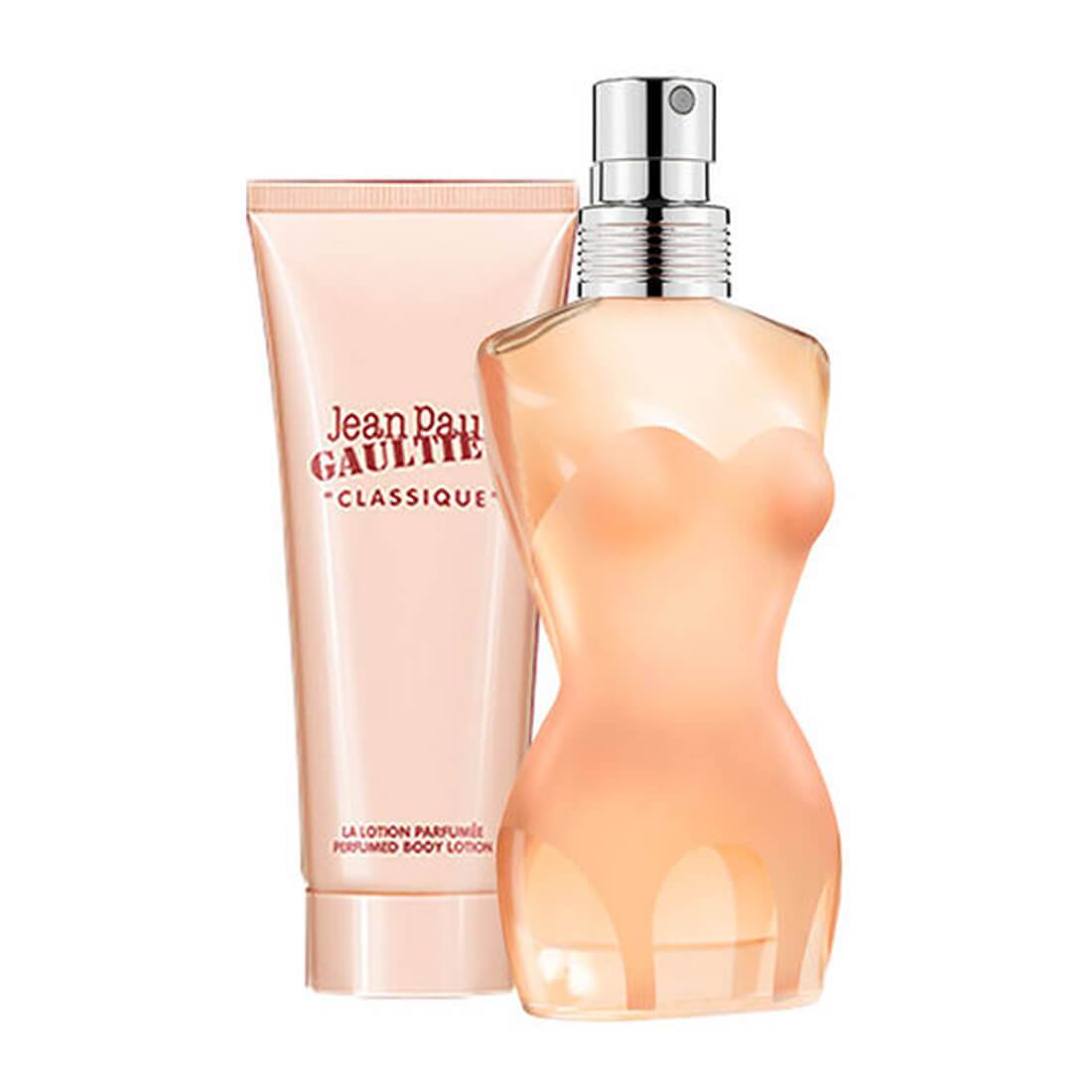 Jean Paul Gaultier Classique EDT Travel & Body Lotion Set | My Perfume Shop