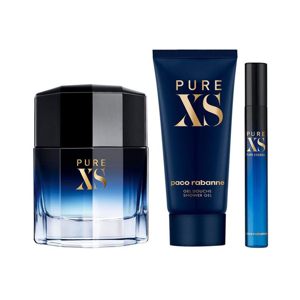 Paco Rabanne Pure XS Shower Gel and Travel Spray Gift Set | My Perfume Shop